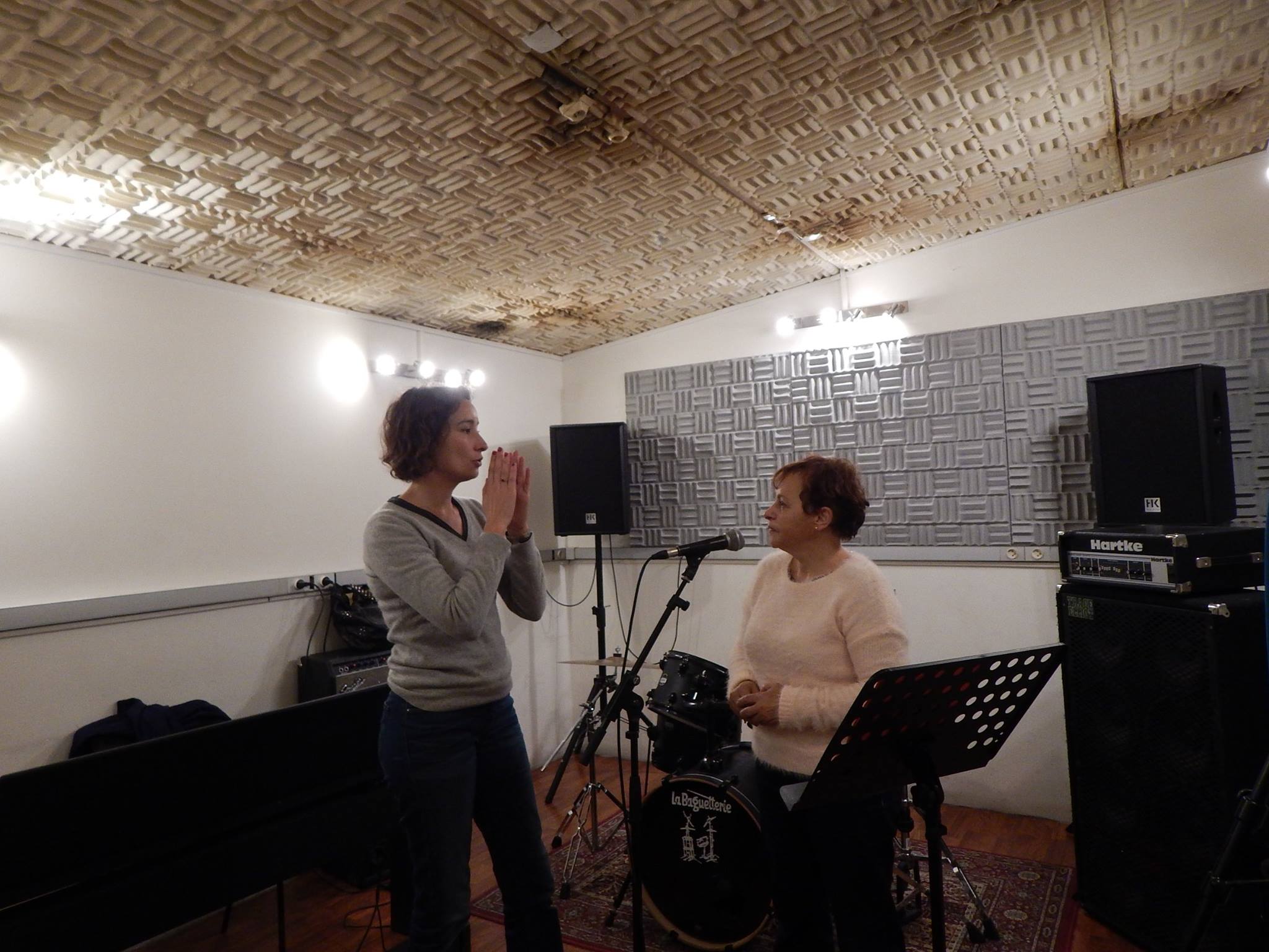 Photo Nath coaching individuel Studio bleu