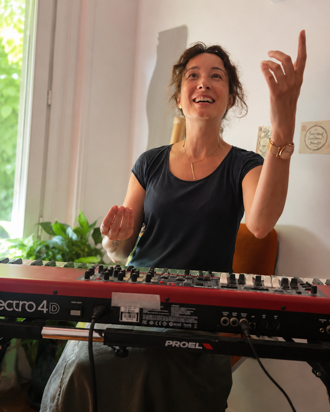 Nathalie prof de chant